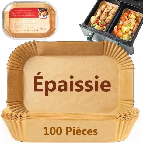 Air Fryer Disposable Paper Liner Square 7.9 Inches, Instant Pot Vortex Plus 4QT Air Fryer Liners, 150Pcs Parchment Paper Liners For 3-6QT Air Fryer, Baking Roasting Microwave