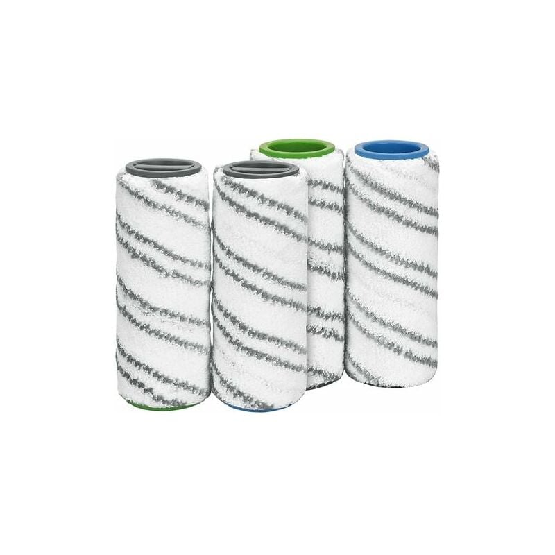 Lablanc - Replacement Rollers, Karcher FC7 FC5 FC3D FC3 Replacement Rollers (4 Pieces Grey)