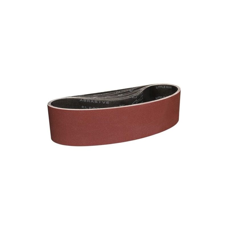 Sanding Belts 100x915 mm, 10 Pieces of 120 Grit Sanding Belt for Sanding and Polishing with Portable Belt Sander - Lablanc