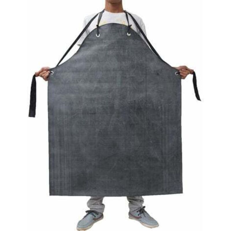 Tablier Hommes Épais Long En Caoutchouc Résistant à L'Huile Imperméable Pour Usine Abattoir - Lablanc