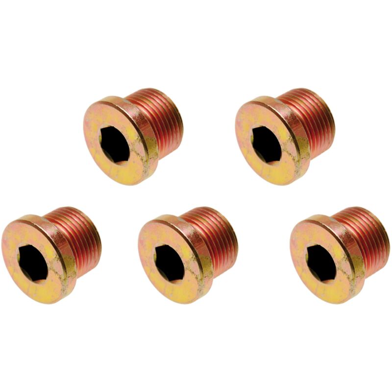 BGS Ölablassschrauben zu Art. 126 M17 x 1,5 mm 5tlg. - 126-SM17