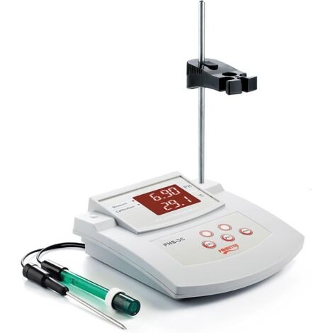 Labor-pH-Meter mit einer Genauigkeit von ± 0,01 pH, 2 pH/Temperatur-Elektroden, automatischer 2-Punkt-Kalibrierung, einfacher Kalibrierung, digitales Tisch-pH-Messgerät für präzise Ergebnisse
