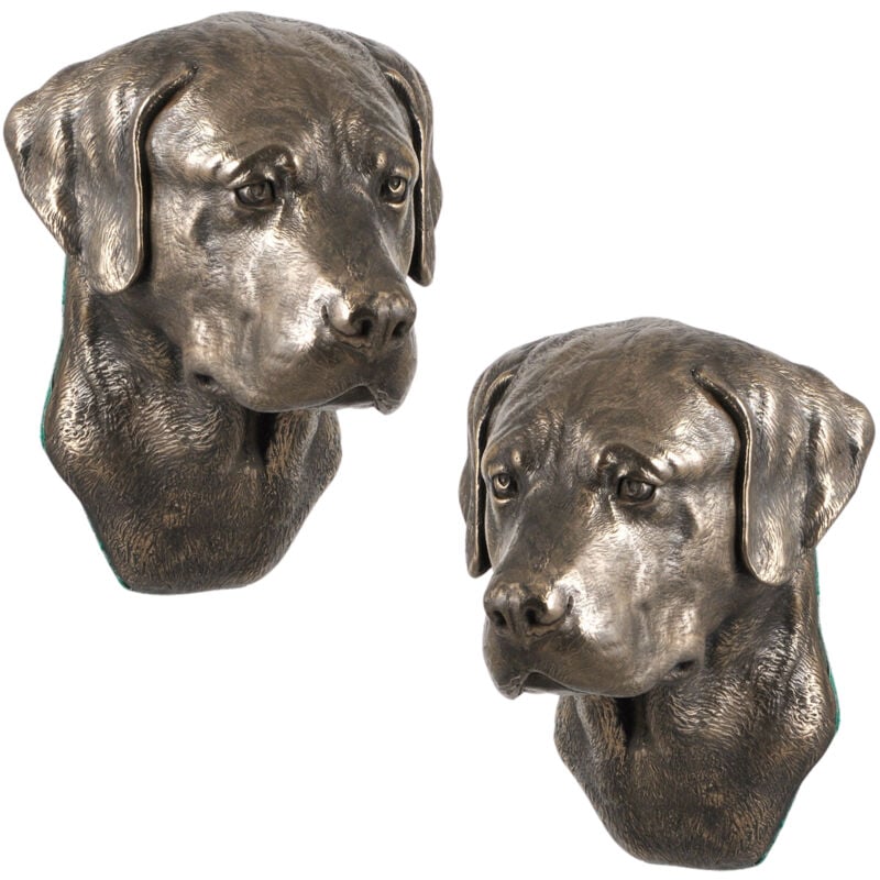 Labrador Retriever - statuette de chien, buste suspendu, décoration unique pour les amoureux des chiens par Art-Dog