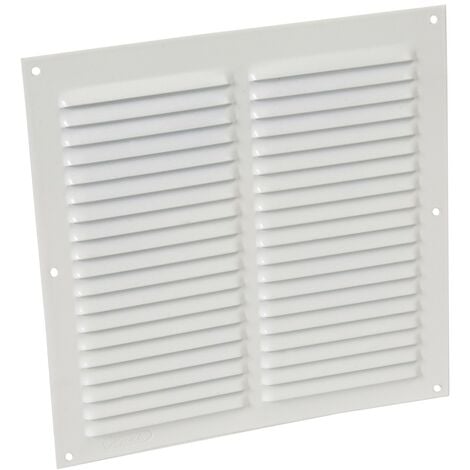 Rejilla de ventilación rectangular de aleación de aluminio, laca