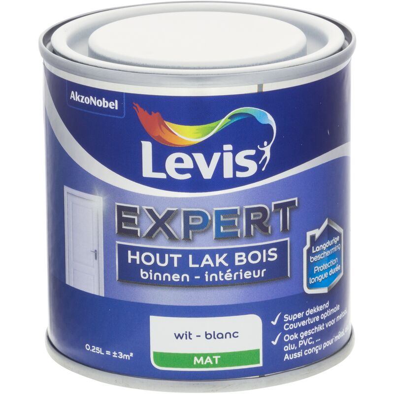 

Laca Experto blanco mate - 250ml - Blanc - Levis