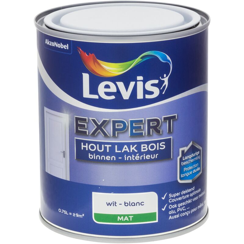 

Laca Experto blanco mate - 750ml - Blanc - Levis