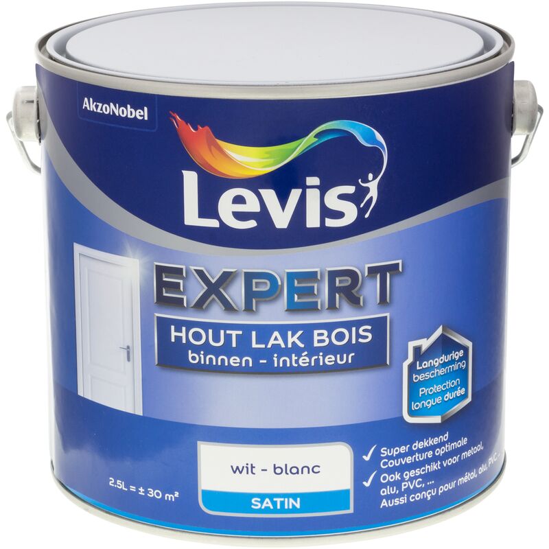 

Laca Experto White Satin - 2.5L - Blanc - Levis