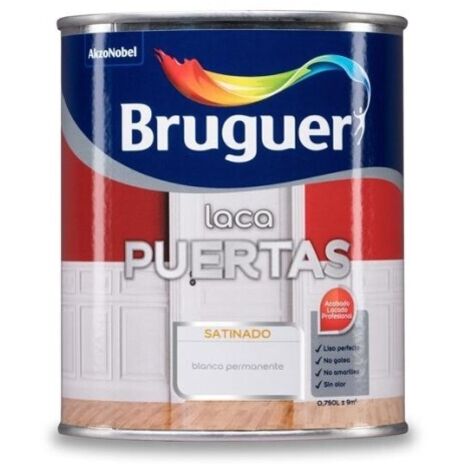 Laca para Puertas Blanco Permanente 0,75L 5297934 BRUGUER