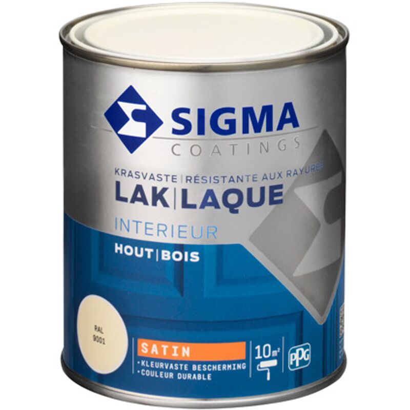 

Sigma - Laca White Satin Cream - 750ml - Blanc crème