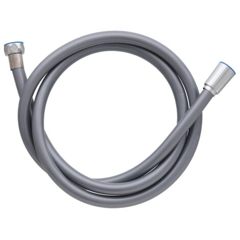 Laccio doccia 150 cm in silicone cromo antitorsione Hidra