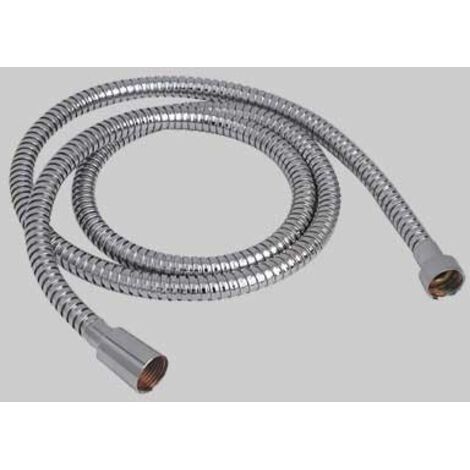 LACCIO DOCCIA DOPPIA GRAFFATURA IN OTTONE - 1/2x1/2 conico cm 150