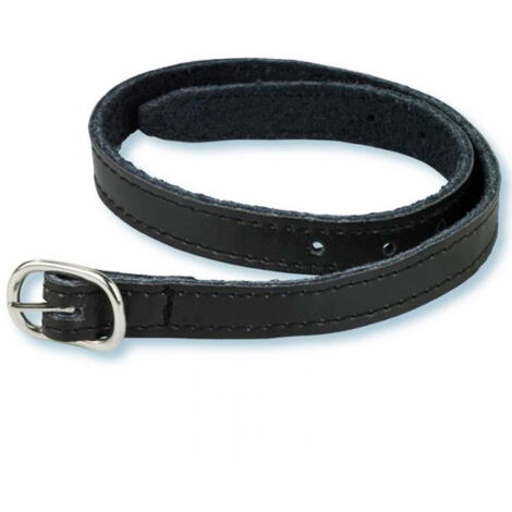 Lacciolini Stubben porta speroni inglesi in cuoio 45 cm