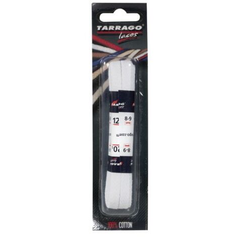 Lacet Plat Blanc Tarrago Lacet Plat Résistant 180cm - Tarrago