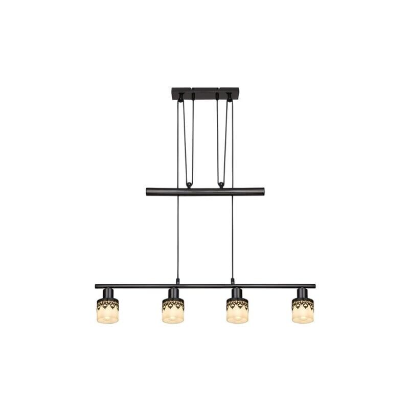 Lacey lampada a sospensione E14 max 40W 4X nero