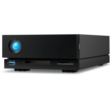 LaCie 1big Dock STHS24000800 - Orden HDD - 24TB - 1 compartimentos (SATA-600) - HDD 24TB x 1 - USB3.0, Thunderbolt 3 (externo) - con 5 aos de plan de