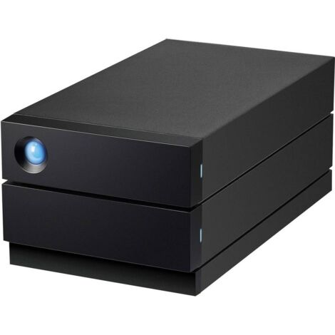 LaCie 2big RAID 16TB boîtier de disques 16 To Bureau Noir