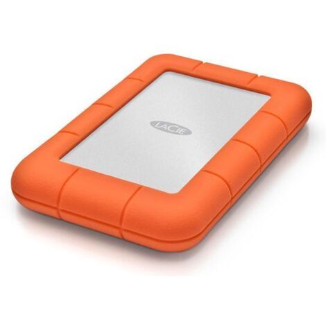 LaCie Rugged Mini Externe Festplatte 2000 GB Orange, Silber