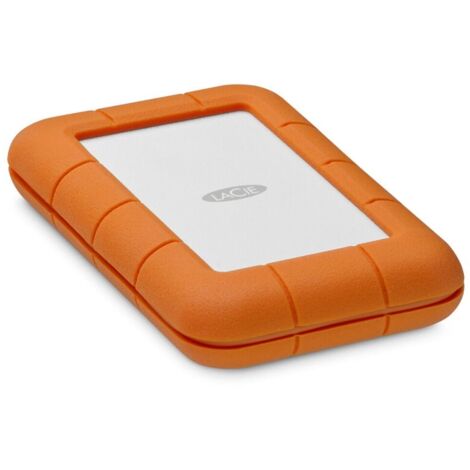 LaCie Rugged USB-C disque dur externe 5000 Go Gris, Jaune
