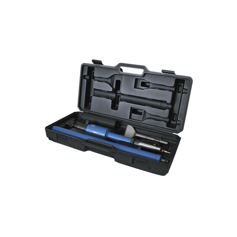 Lacme - Coffret décapeur/grattoir à air comprimé Hex. 14,7mm