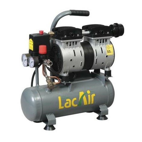 Compresseur d'air structure de chantier silencieux Facom 6L 1.6 HP