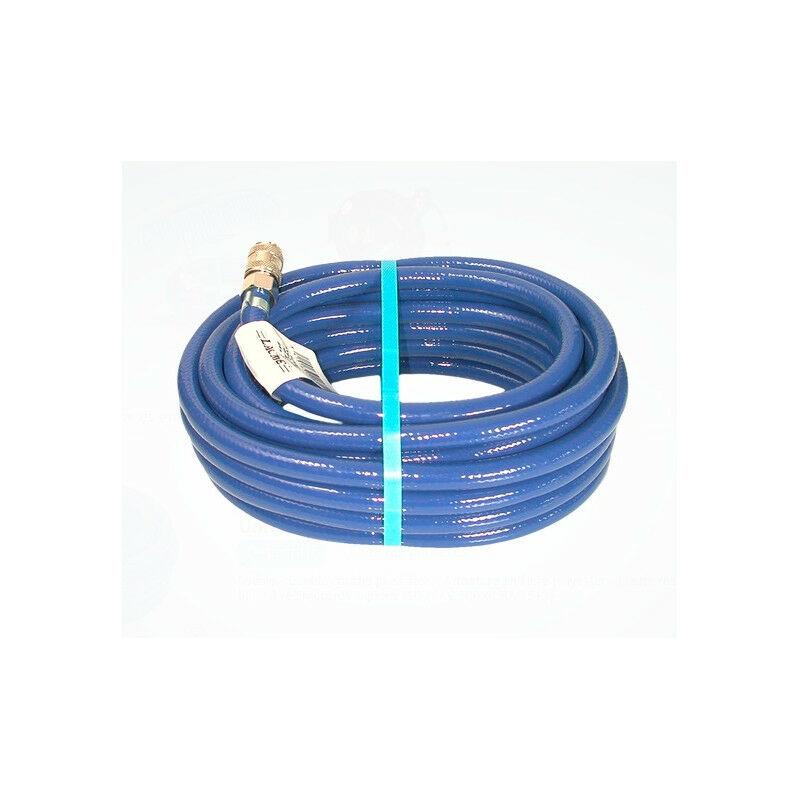 

Lacmé - Manguera de PVC reforzado 8 x 14 mm x 8m con acoplamientos rápidos