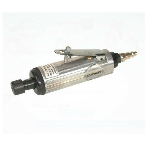 Lacme – Meuleuse droite crayon à air 22000 tr/min Ø 6 mm – Moteur 0,5 HP – Pression 6-7 bar – Échappement d'air arrière