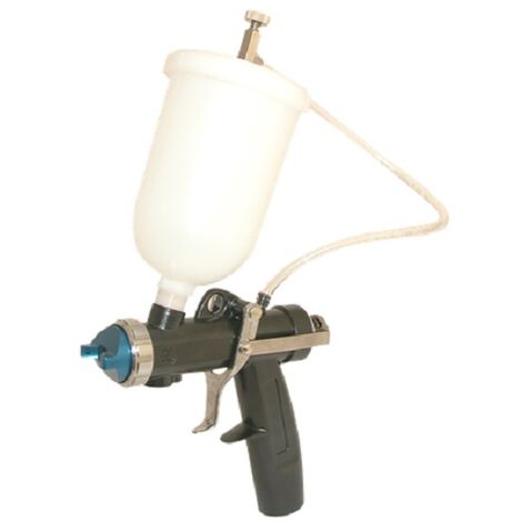 Lacme – Pistolet à peinture gravité LTR 60 – Pression 0,02-0,32 bar – Buse 1,3 mm – Capacité 0,6 l – Poids 0,75 kg – 418100