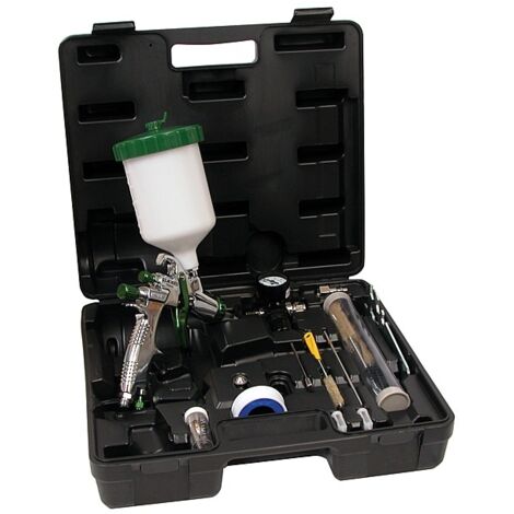 Lacme – Pistolet à peinture basse pression 0,6L – Pression 2-2,5 bars – Consommation d'air 175 l/min – Buse 1,5 mm – 410700