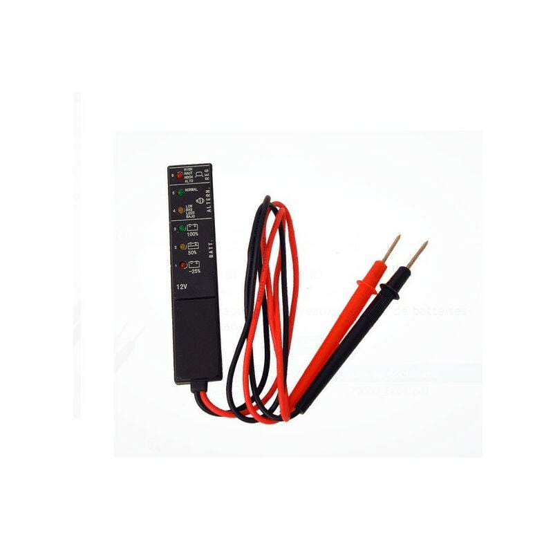 Lacme - Testeur digital instantané Professionnel de batterie 12V
