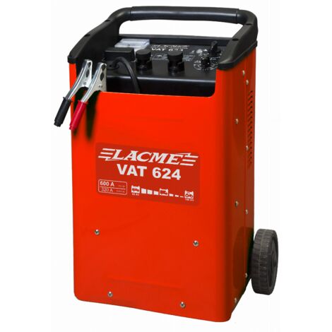 LACME Vat 624 Cargador de Arranque de Baterías 12 V/24 V. Carga 60 A. Arranca 600 A - 510610