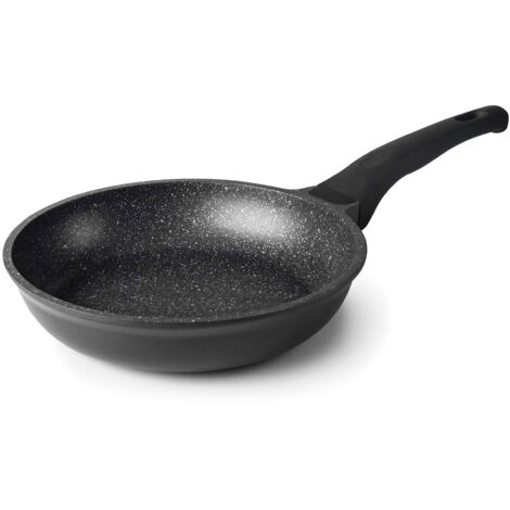 Lacor 24124- Padella di alluminio pressofuso per induzione, 24 cm