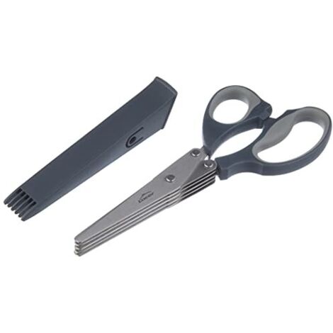 Lacor 60022- Forbici a 5 Lame + spazzolino Pulizia
