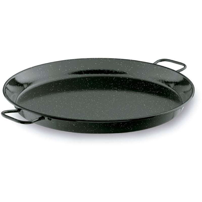 Lacor - Plat pour paëlla 60 cm en acier émaille