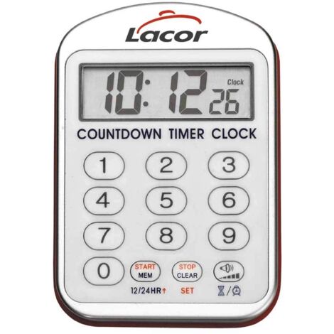 Lacor 60804, Timer da cucina con allarme