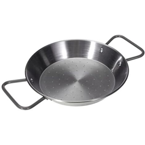 Lacor 63621- Padella per Paella di Ferro 20 cm