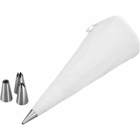 LACOR 68973- Set 4 beccucci Inox + Manico 30 cm