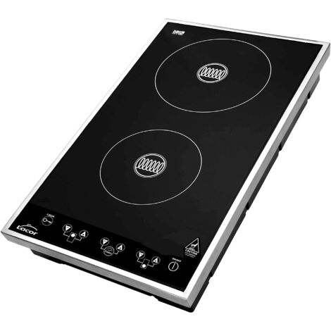 Lacor 69033- Piastra a induzione Doppia 3100W