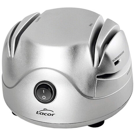 Lacor 69141 Elektrischer Messerschleifer grau