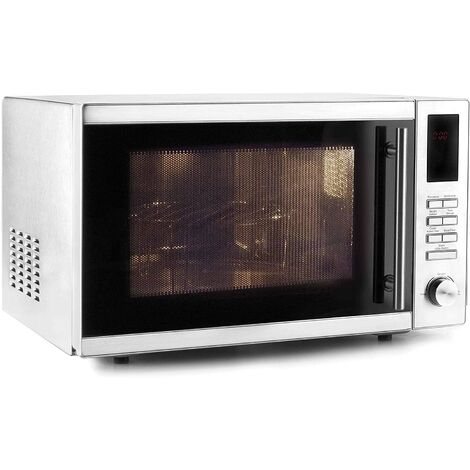 LACOR 69324-Horno microondas con Plato Giratorio + Grill, 25 L, 900 W