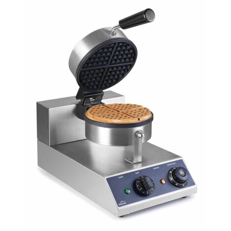 Lacor 69349 – Gaufrier électrique, 1000 W, couleur GRISE