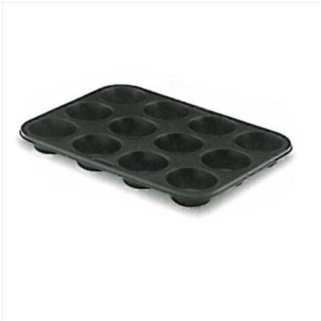 Lacor Bandeja para galletas antiadherente negra 35x26,5 cm