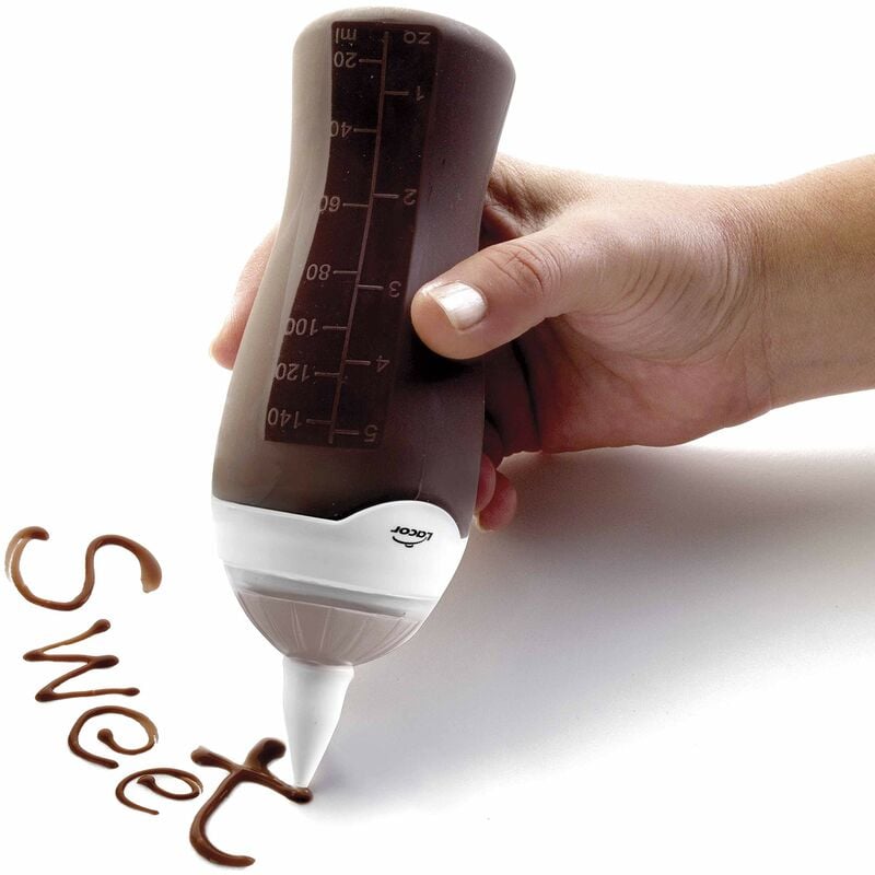 Biberon per Decorazione, Silicone, Marrone, Centimeters - Lacor