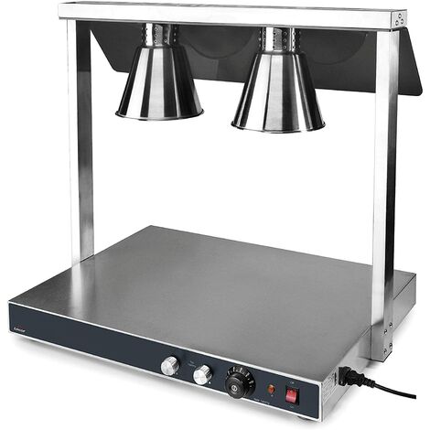 LACOR Calentador de Buffet, 50 W, Plata