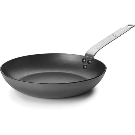 Lacor Ferrum Padella Antiaderente in Ferro, Nero, 20 cm