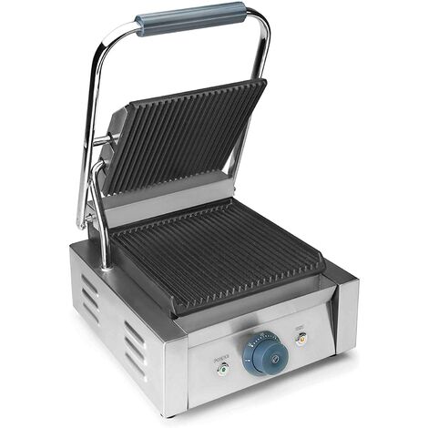 Lacor - Grill abatible PRO con doble zona de cocción