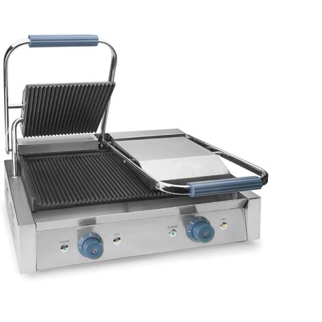 Lacor - Grille rabattable PRO avec double zone de cuisson