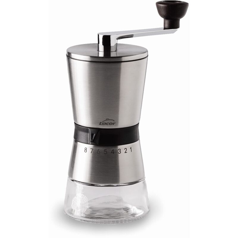 Lacor - 62817 62817 Mulino Manuale Acciaio Inox 45 g Acciaio 18/10