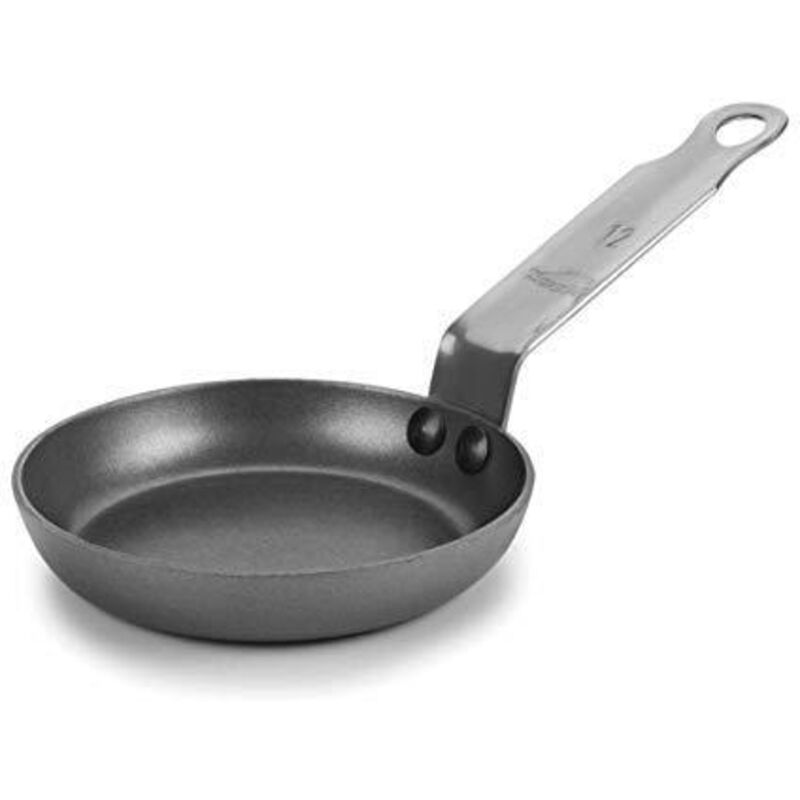 Lacor Padella per blinis 14 cm Nera antiaderente