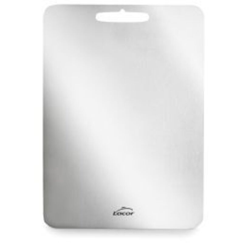Lacor Planche à découper en inox 20x30 cm