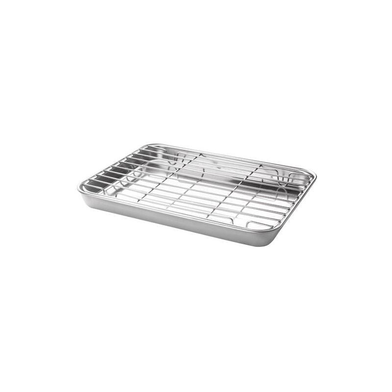 Plat a four avec grille 26,5X20,5X2,5CM - Lacor